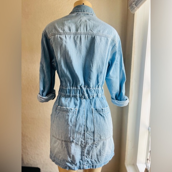 Universal Thread Light Wash 6 Woman's long sleeve dress - Picture 13 of 15